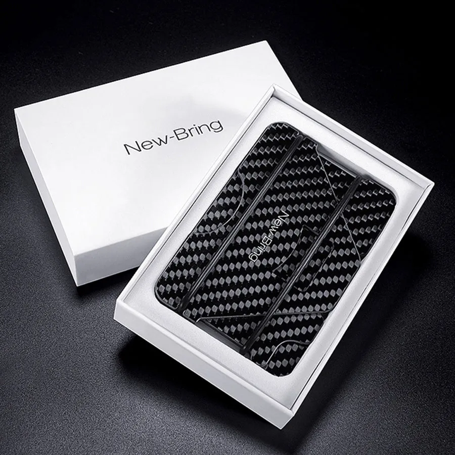 100% Carbon Fiber Credit Card Holder