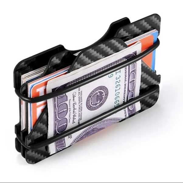 100% Carbon Fiber Credit Card Holder