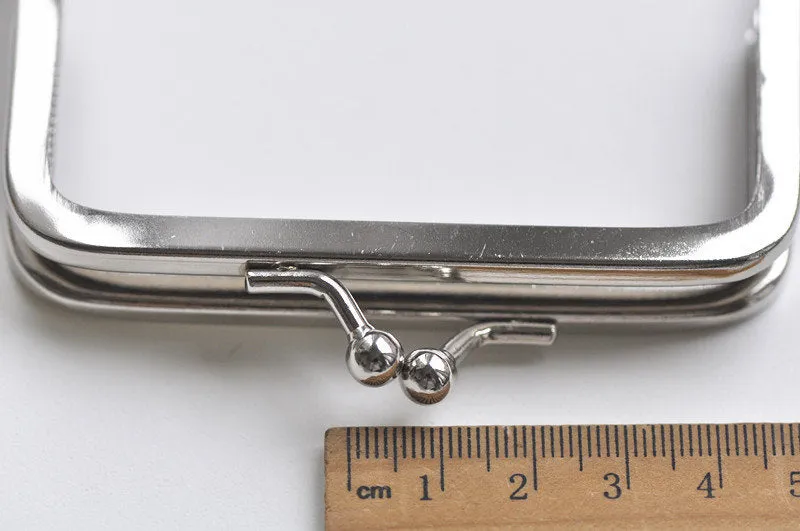 3 1/2" ( 9cm) Silver Purse Frame Bag Hanger 9x5cm ( 3 1/2" x 2")