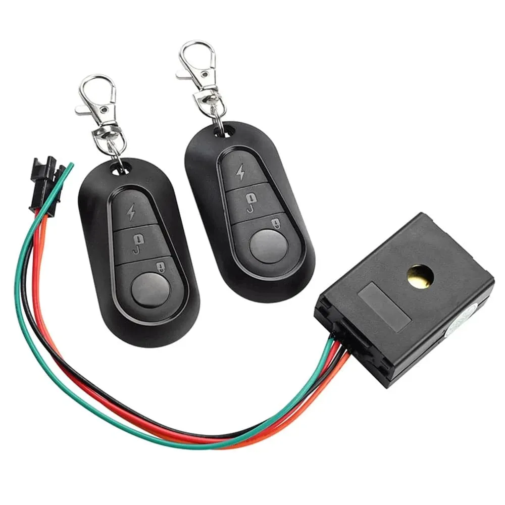 36V-72V Electric Bike Alarm E Bike Remote Control Electric Scooter Anti-Theft Device Replacement for Xiaomi M365/1S/M365 Pro