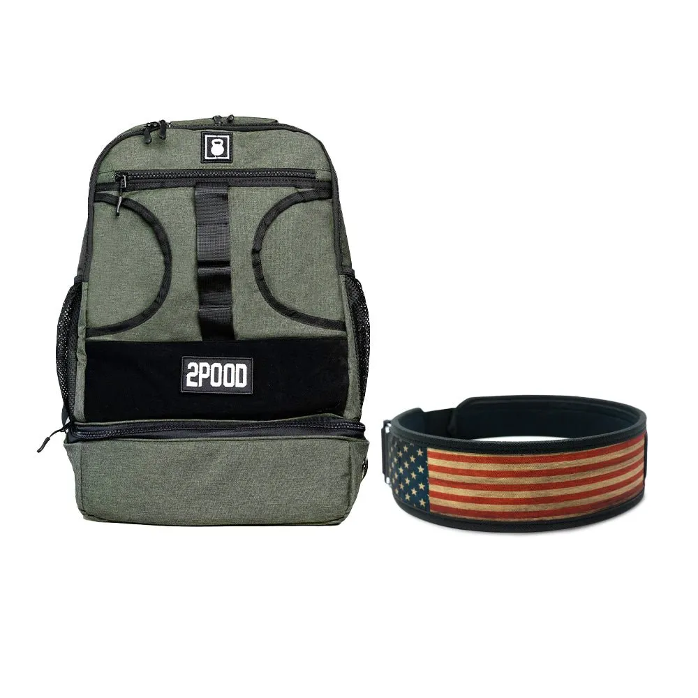 3" Unapologetically American Belt & Backpack 3.0 Bundle