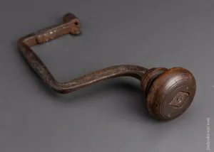 Ancient Metallic Brace with Bit Holding Device - 95847