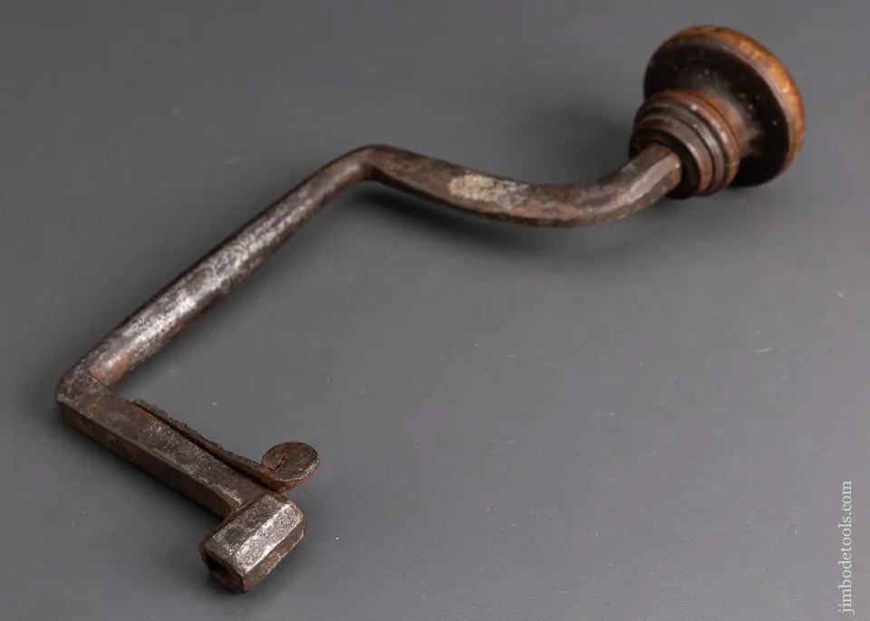 Ancient Metallic Brace with Bit Holding Device - 95847