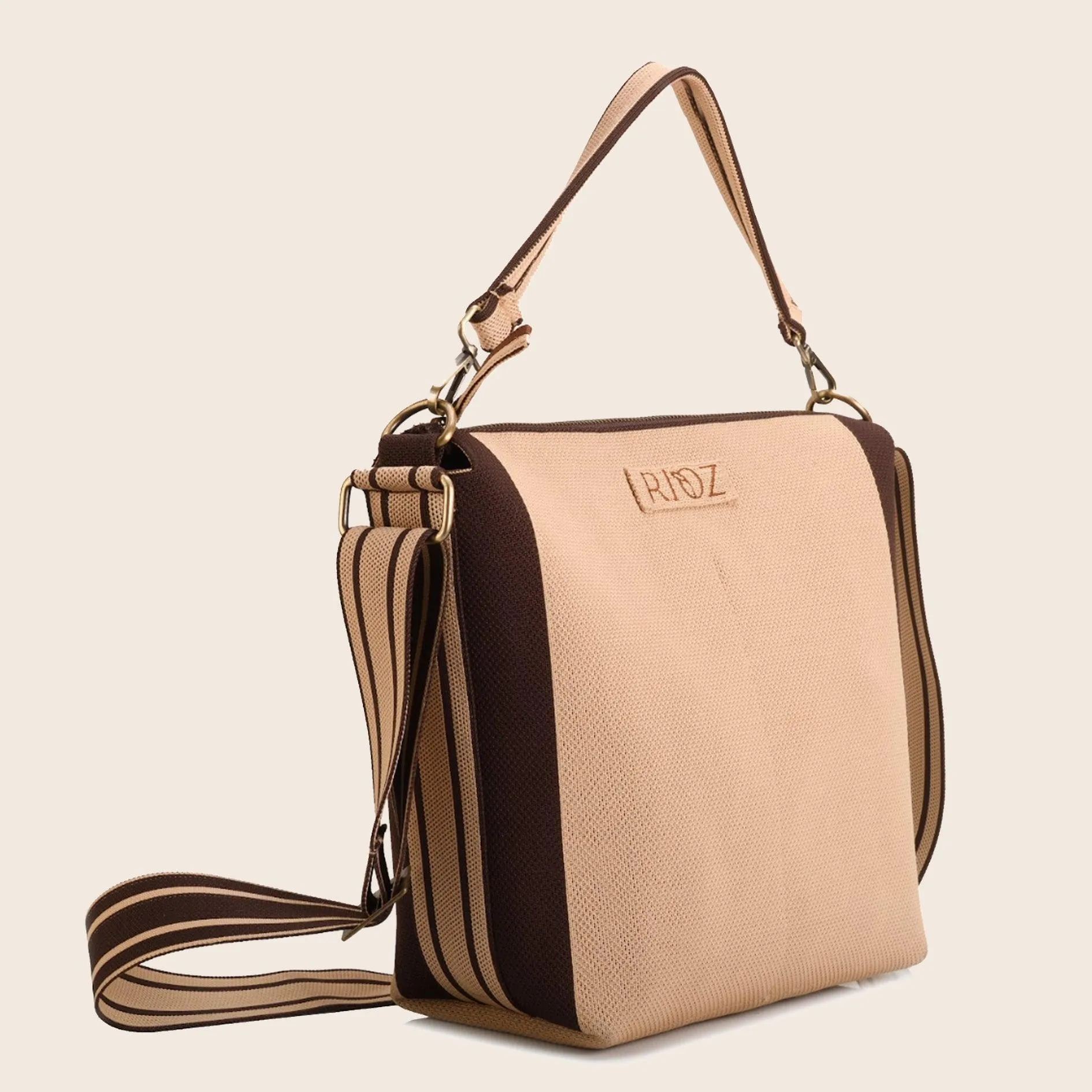 Atlas- Crossbody Sling Bag- Brown