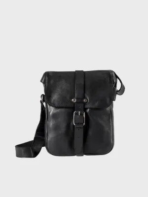 Aunts & Uncles Bags Goatee Crossover Bag Charcoal Black