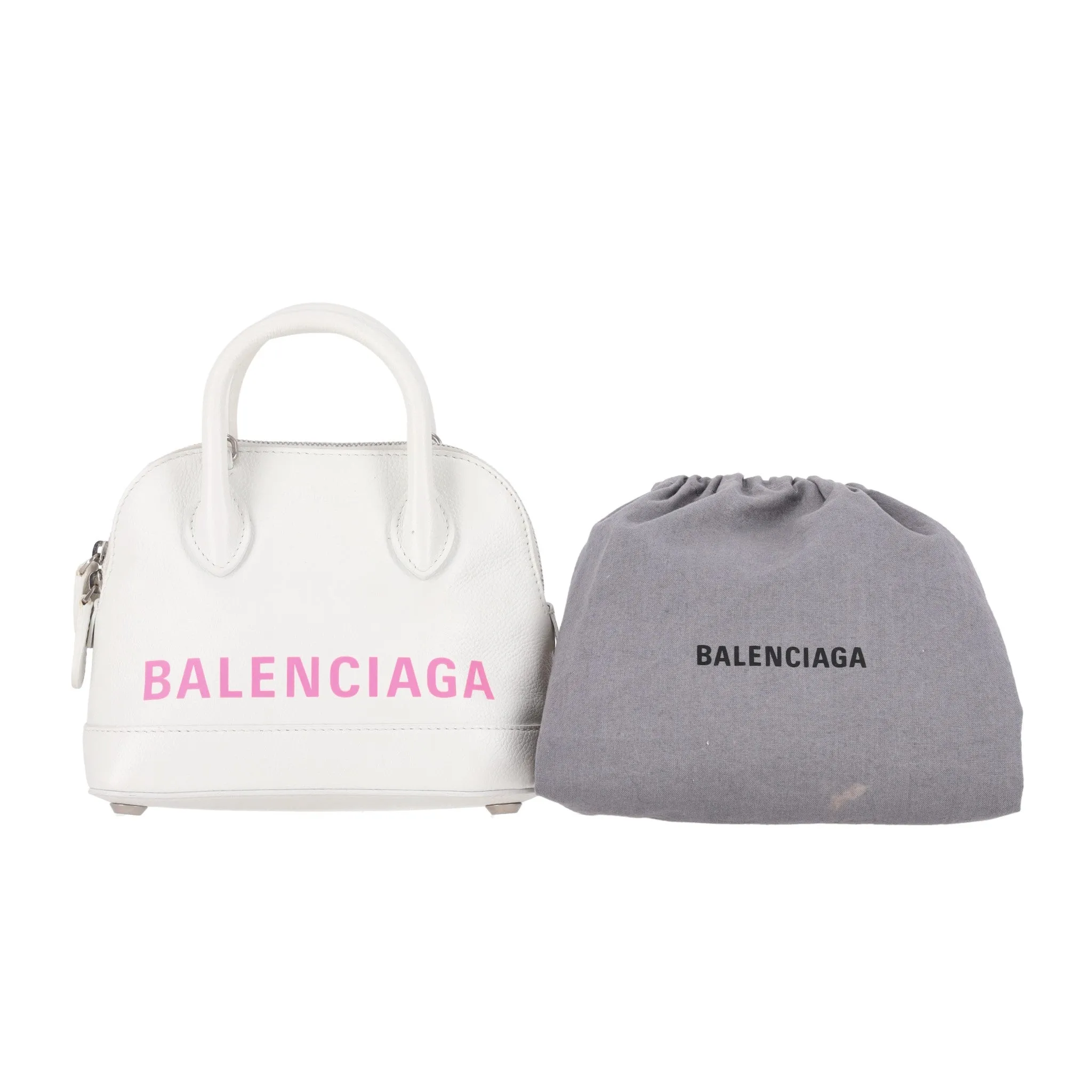 Balenciaga Ville Top Handle Leather Bag