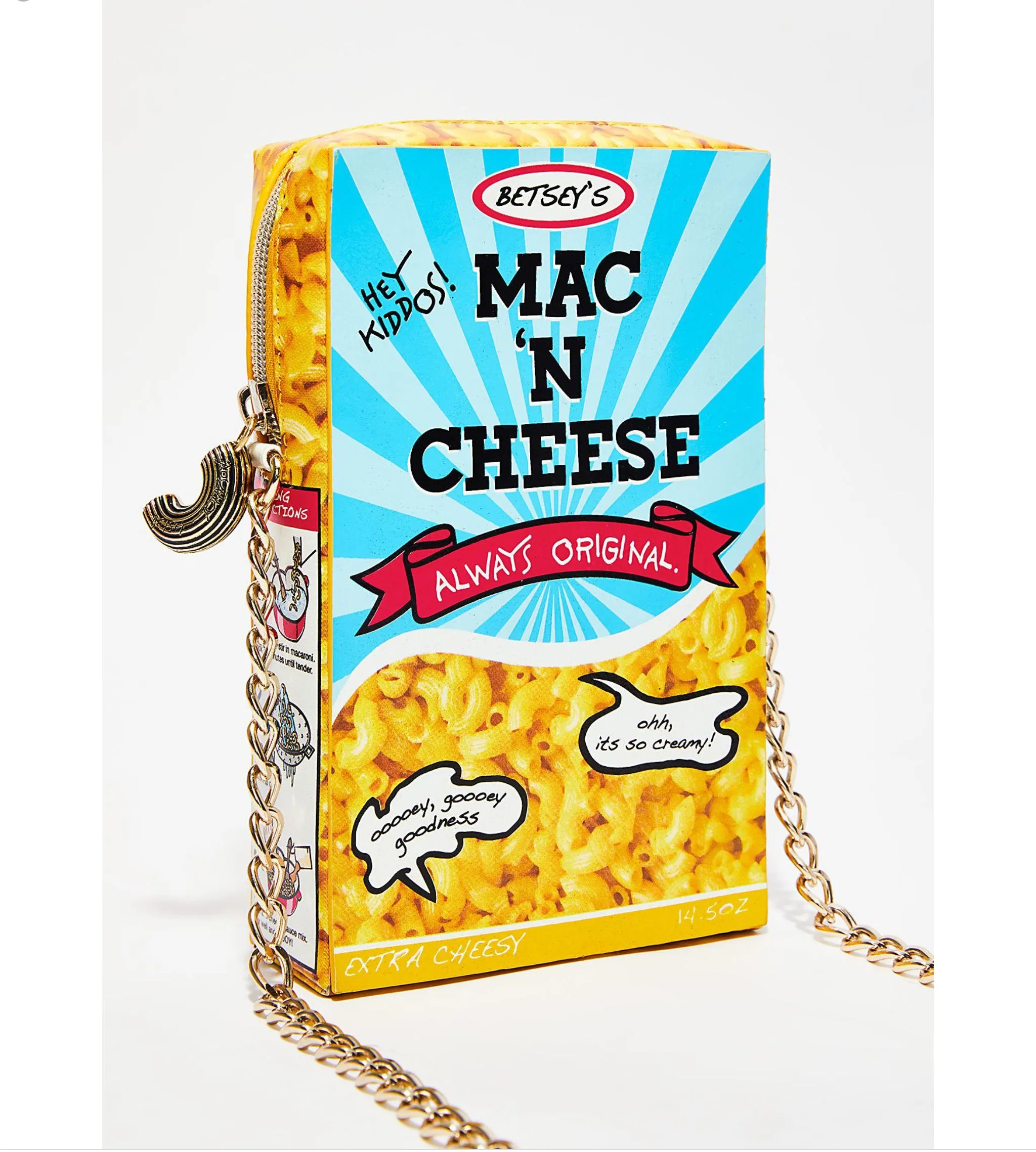 Betsey Johnson Mac N Cheese Bag