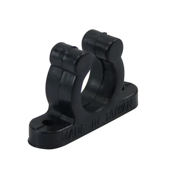 Black Nylon Tube Clip