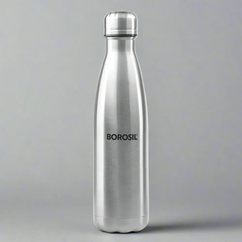 Borosil Bolt Double Wall Bottle - CP