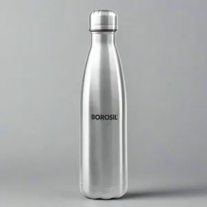 Borosil Bolt Double Wall Bottle - CP