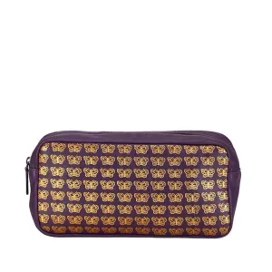 Bottega Veneta Butterfly Purple Leather Bag