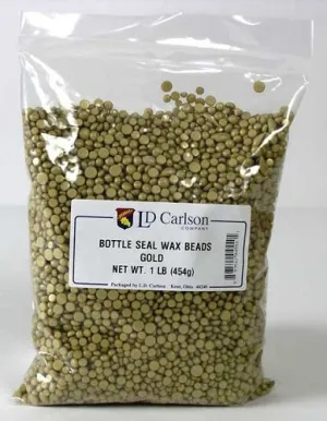 Bottle Seal Wax Beads - Gold