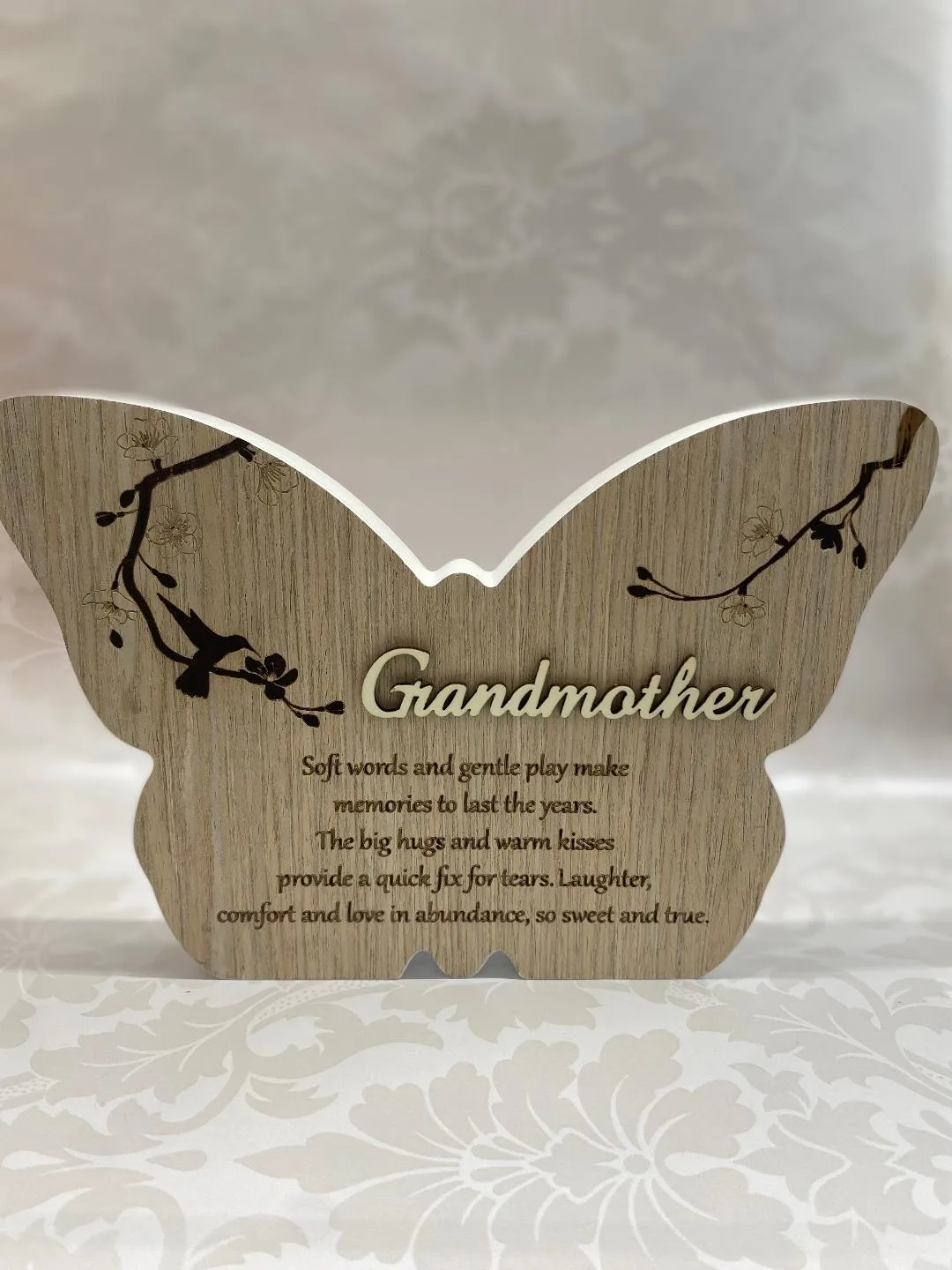 Butterfly Plaque Grandma