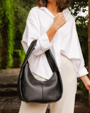 CAPRI SHOULDER BAG BLACK