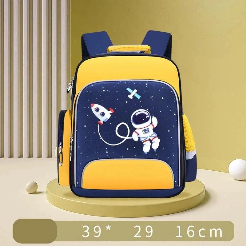 Cartoon Spine Protection Backpack for Primary School Students - Back to School Collection