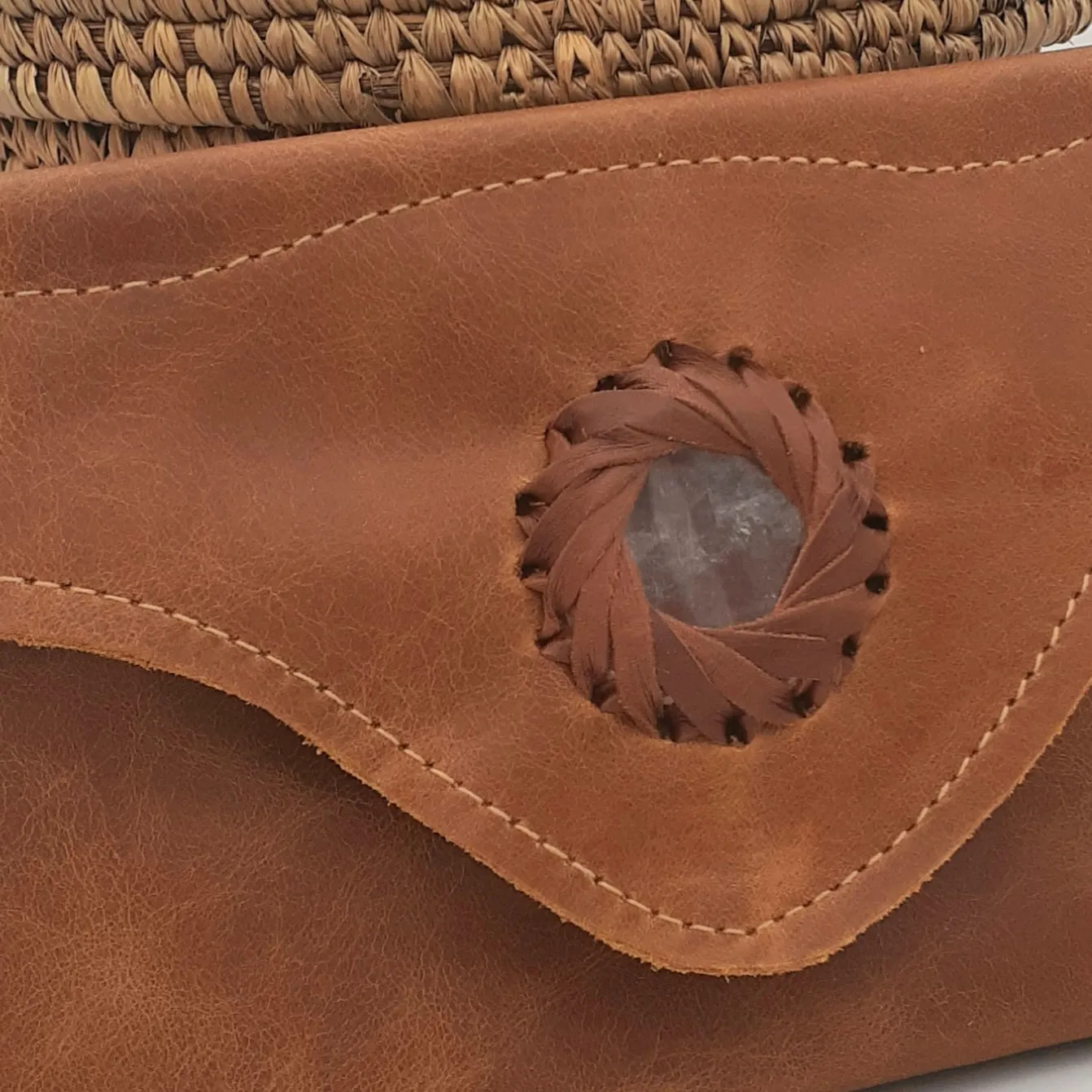 Casablanca Leather Purse