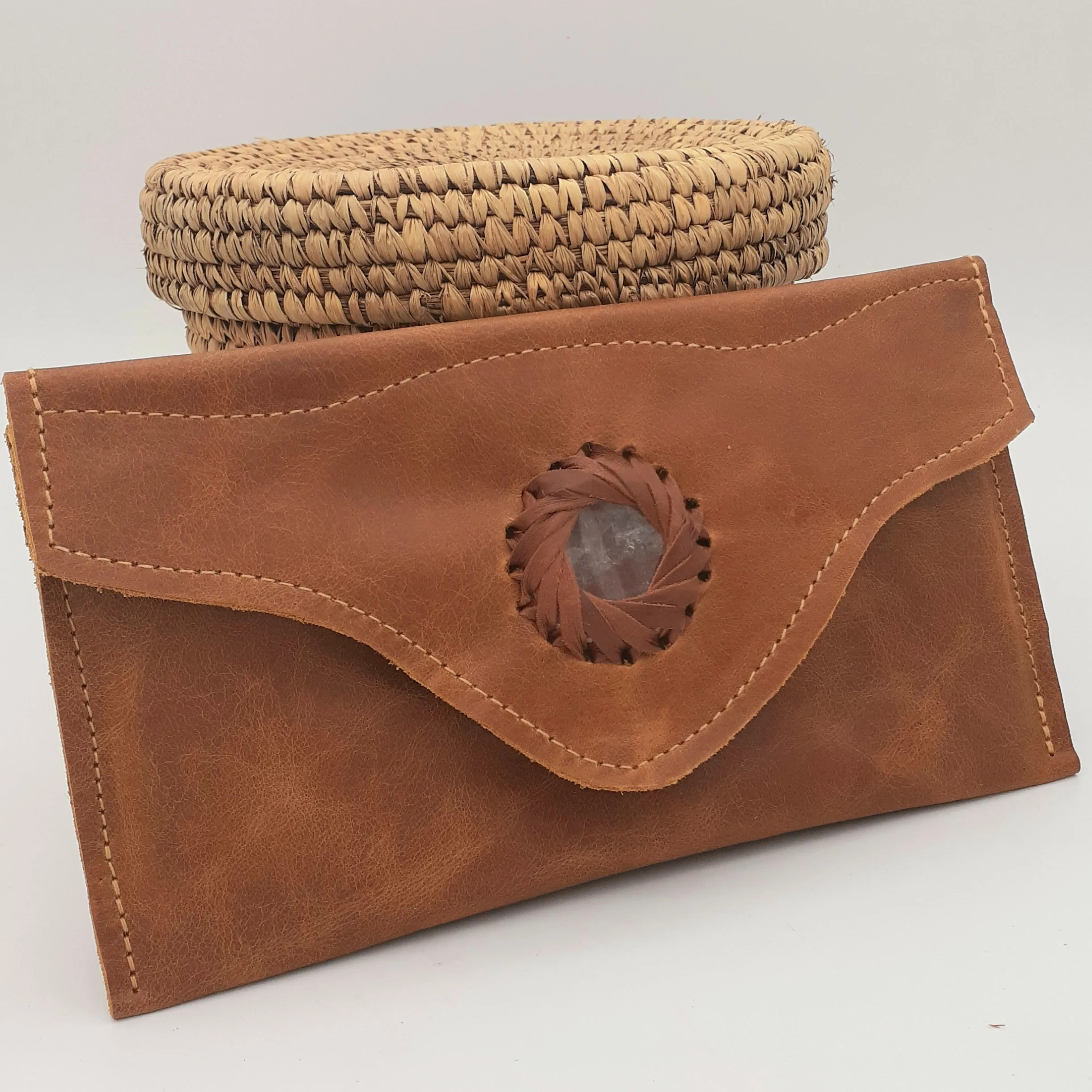 Casablanca Leather Purse