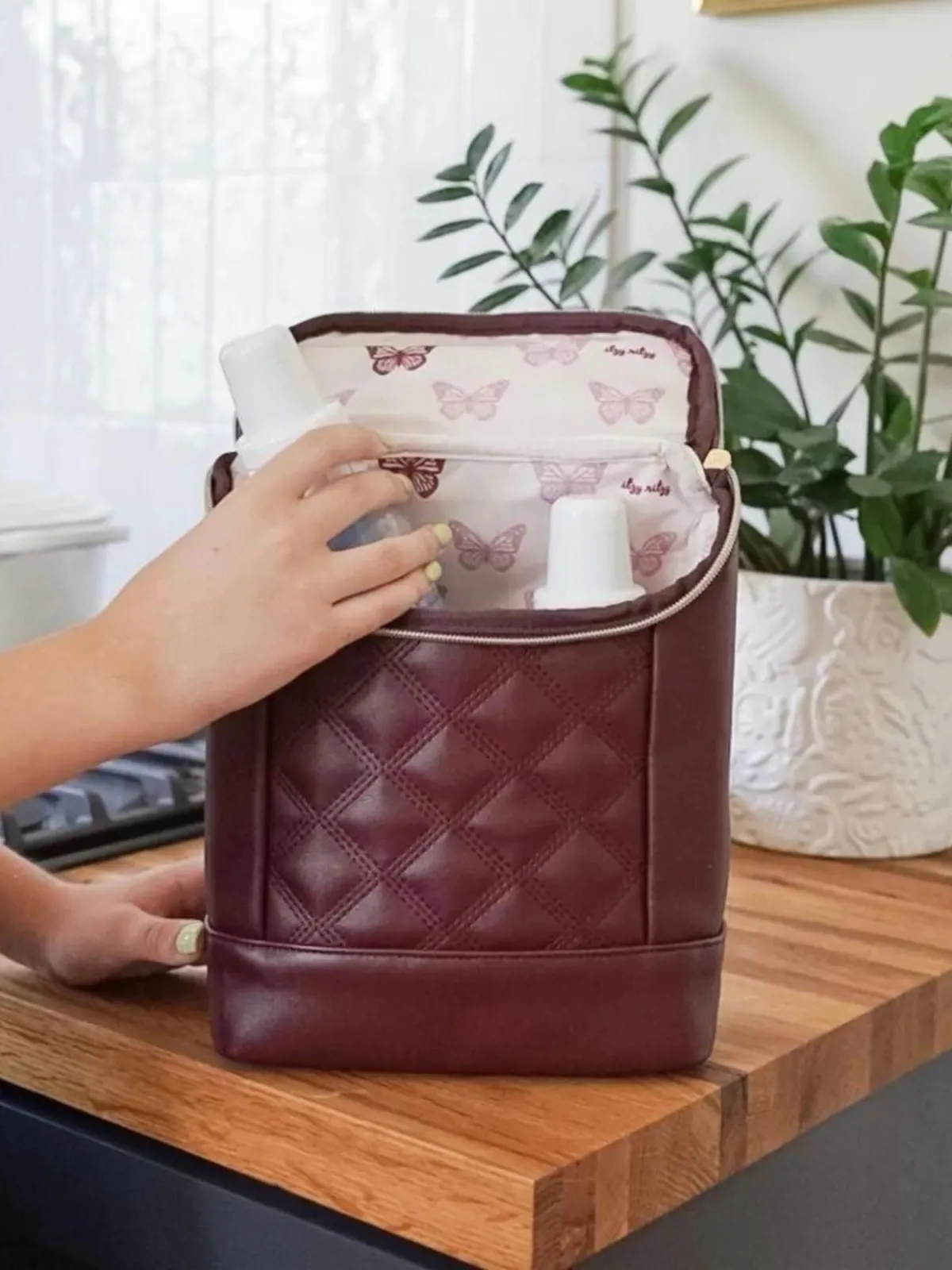 Chill Like A Boss™ Bottle Bag, Merlot