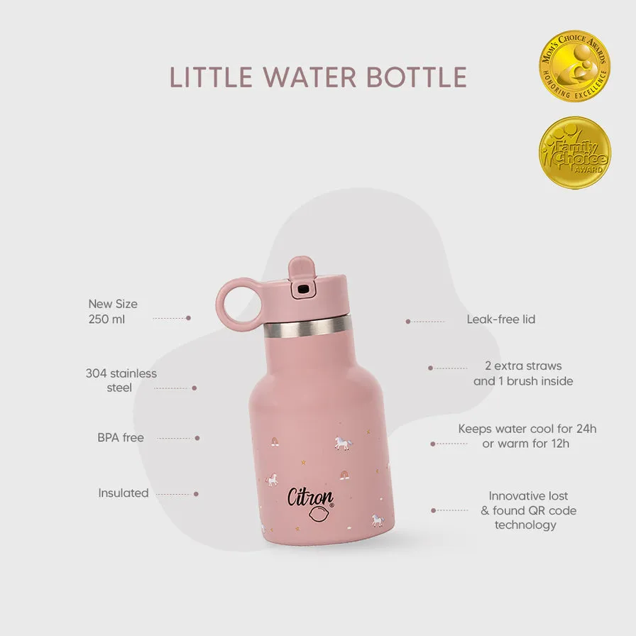 Citron Triple Wall Insulated Water Bottle 250ml - Unicorn