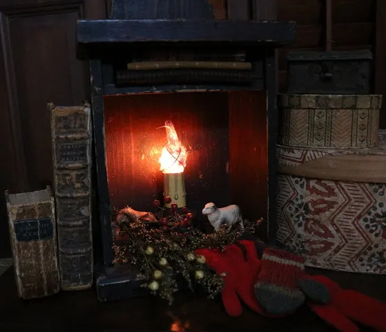 Clock shelf Candleholder Unique