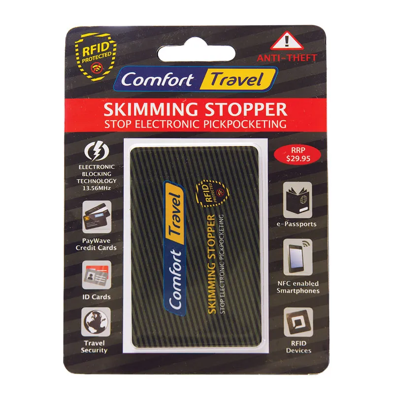 Comfort Travel - Skimming Stopper RFID Protection Card