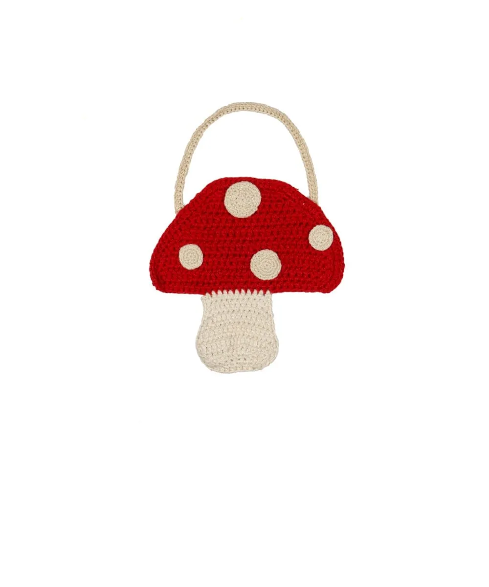 Crochet Mushroom Purse