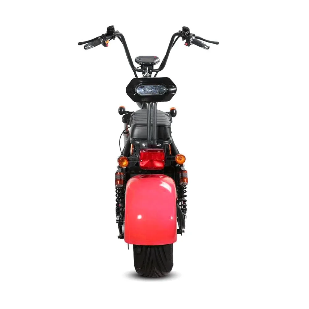 CRONY High Speed Harley LI-ion battery BT double seat  2 wheel Electric motorcycle | Red Spider