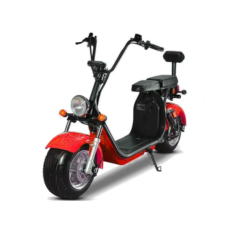 CRONY High Speed Harley LI-ion battery BT double seat  2 wheel Electric motorcycle | Red Spider