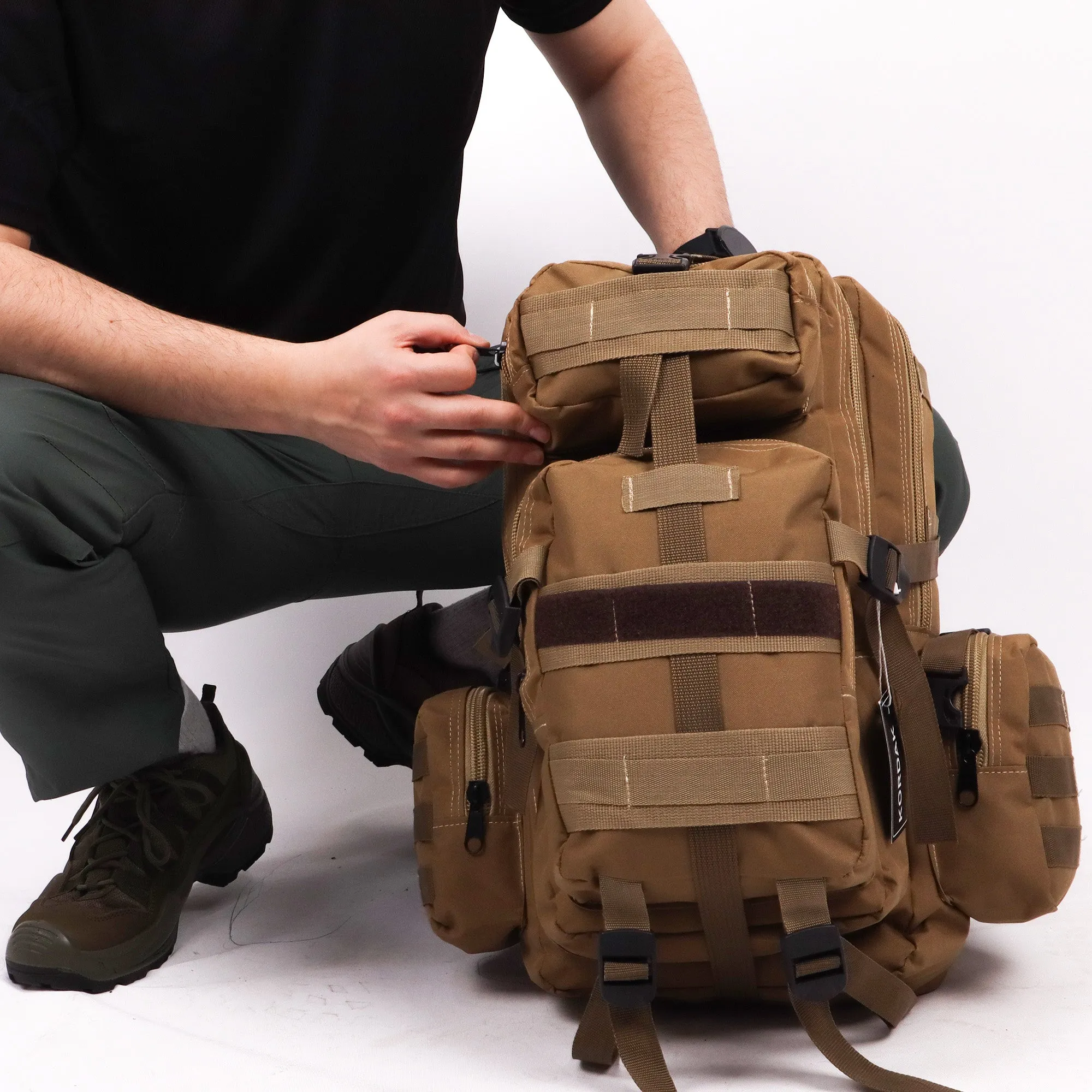 CRW Camouflage Military Outdoor Backpack - 42 Liters Bag