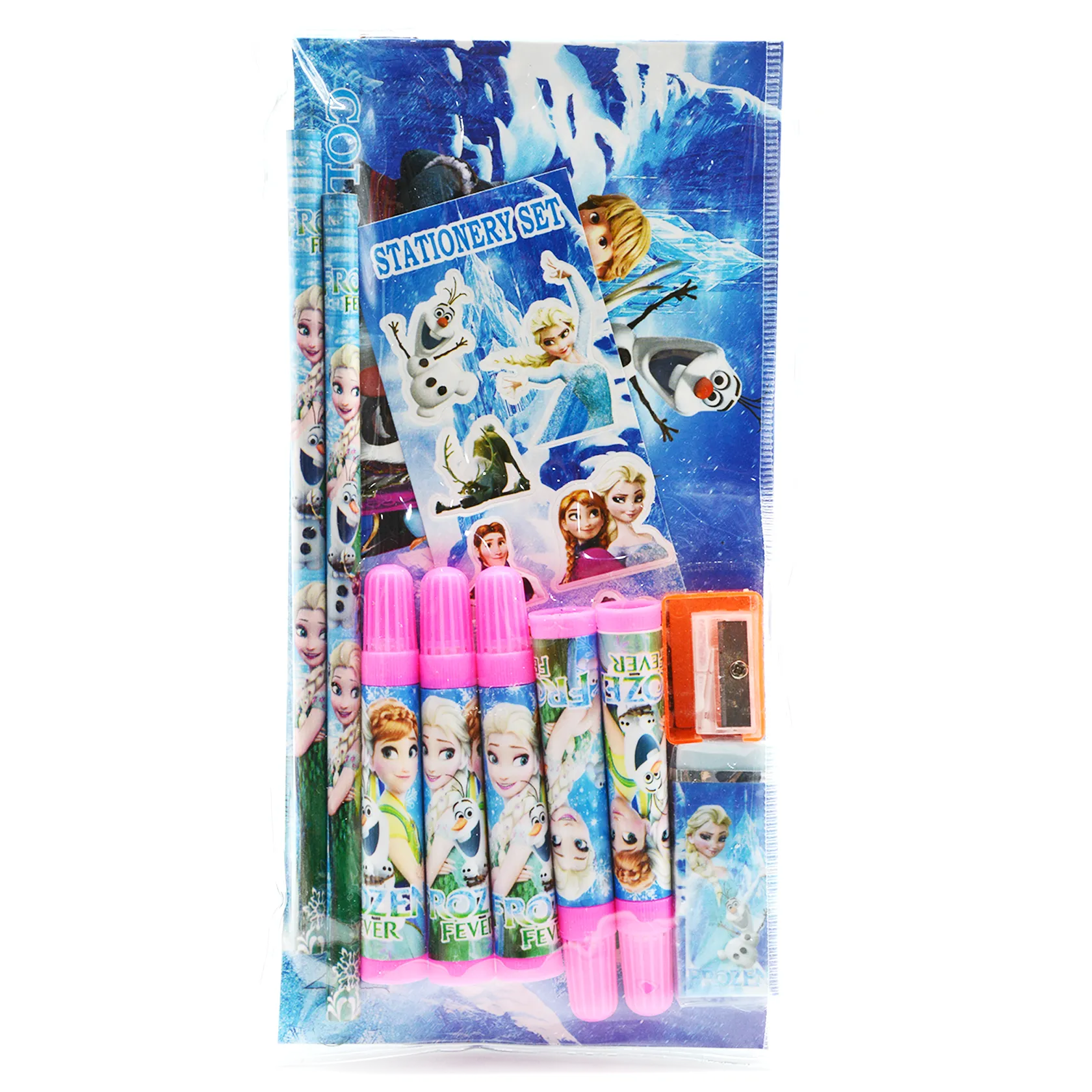 DISNEY 11 IN1 STATIONERY SET IN PVC BAG