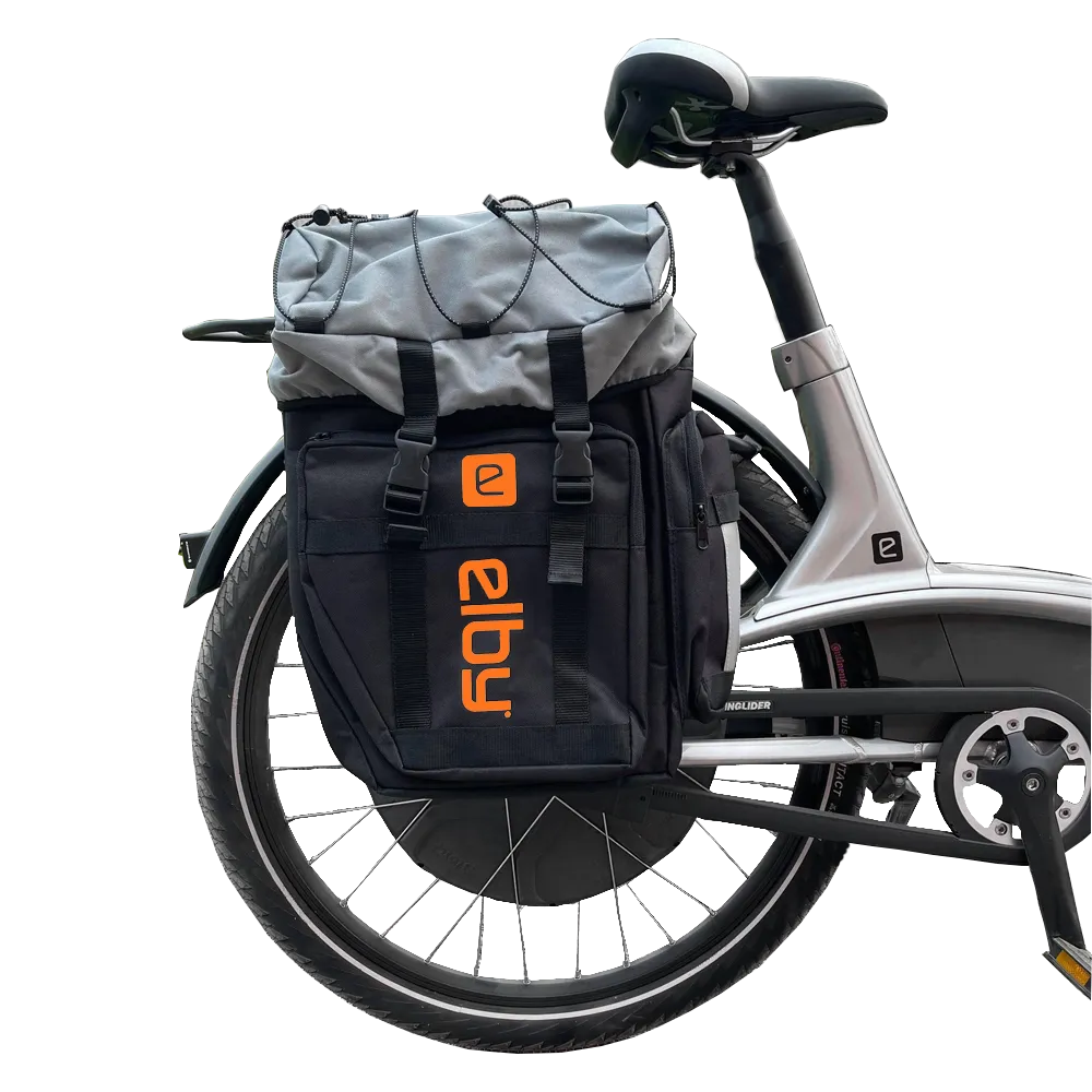 Elby Urban Commuter Pannier Bag - E08152 - Orange