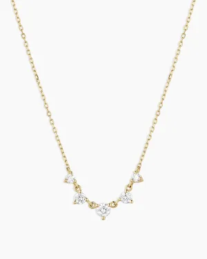 Elle Diamond Row Necklace