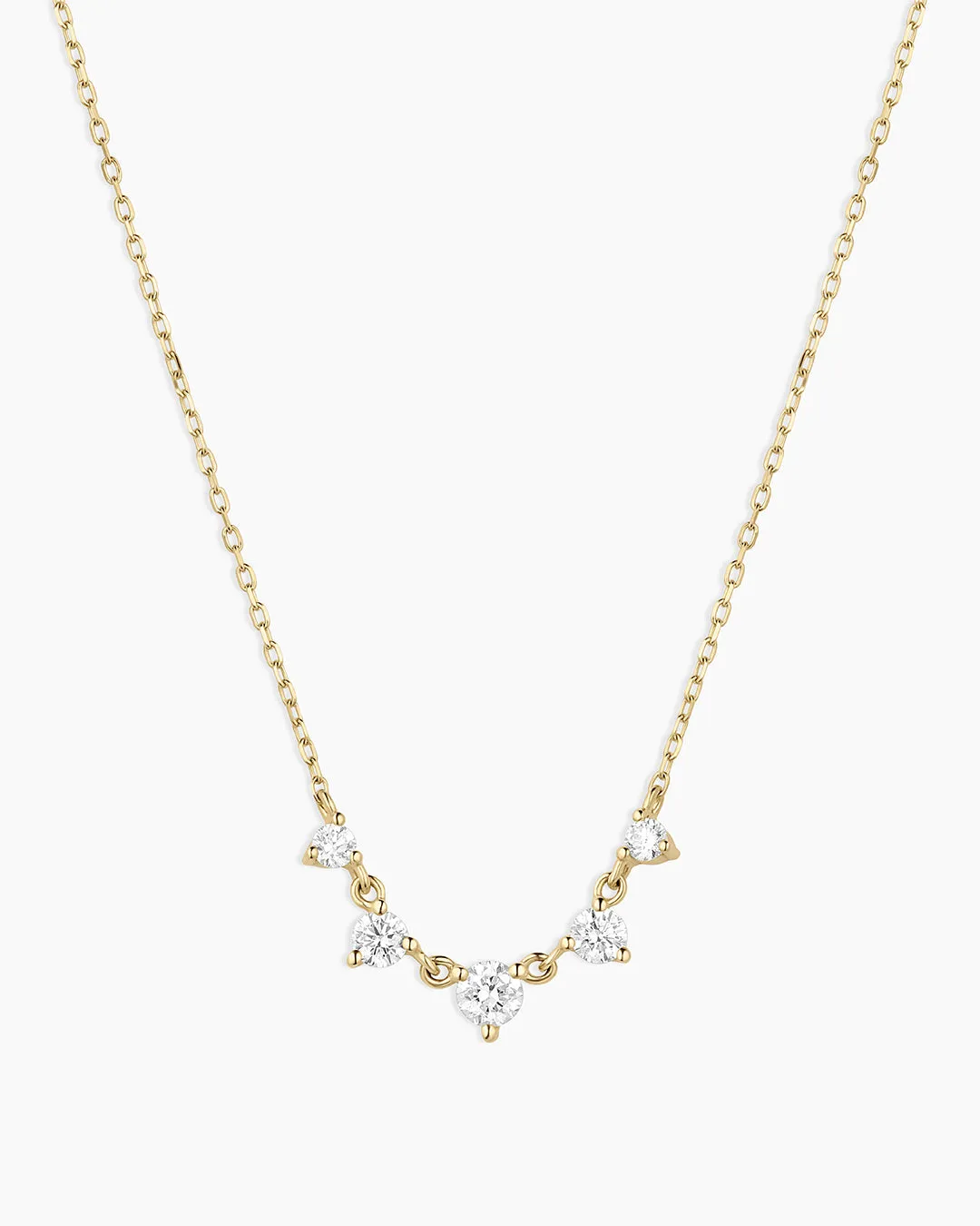 Elle Diamond Row Necklace