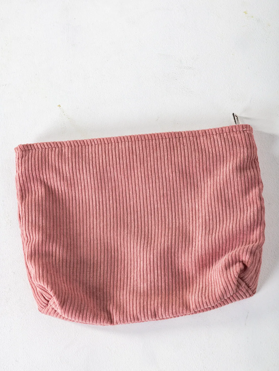 Evergreen Cord Pouch - Pink