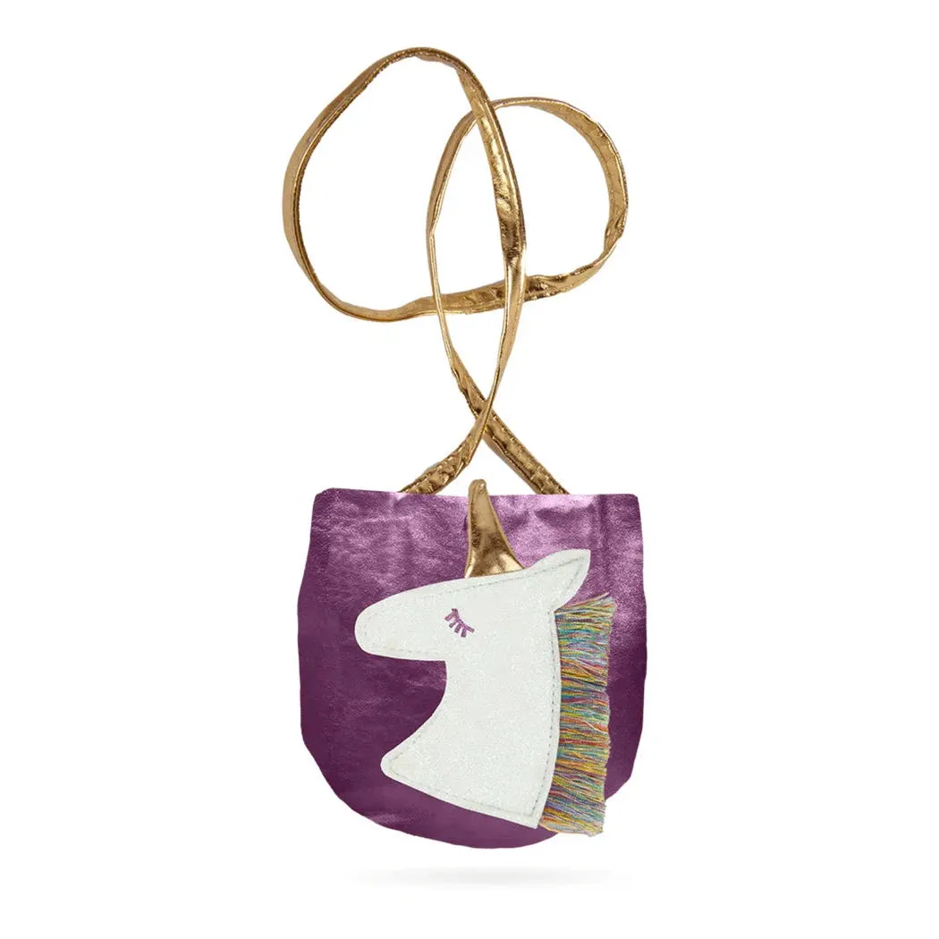 fancy unicorn petit purse