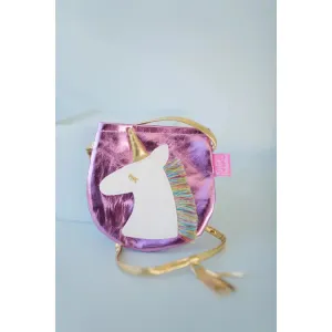 fancy unicorn petit purse