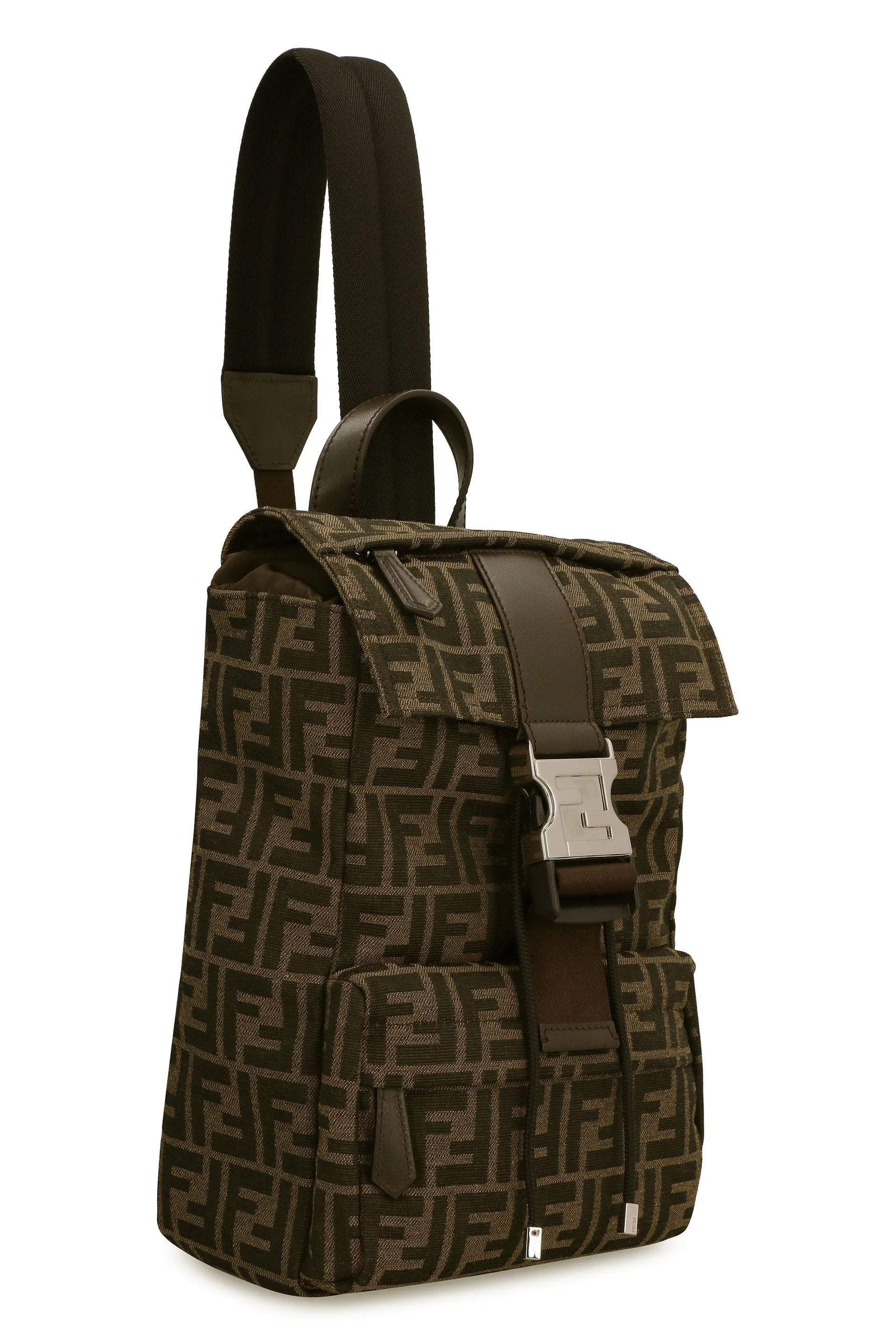 FENDI Luxury Men's Jacquard Backpack - FW23 Collection