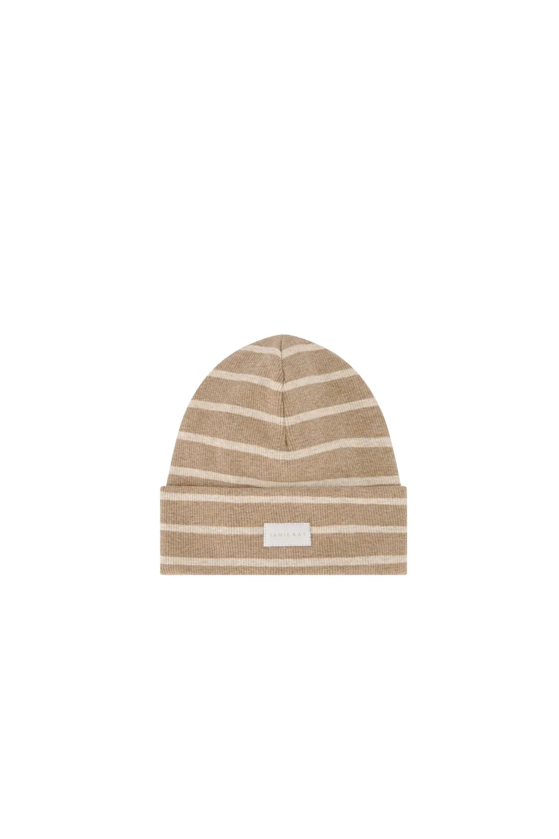 FINE RIB BEANIE