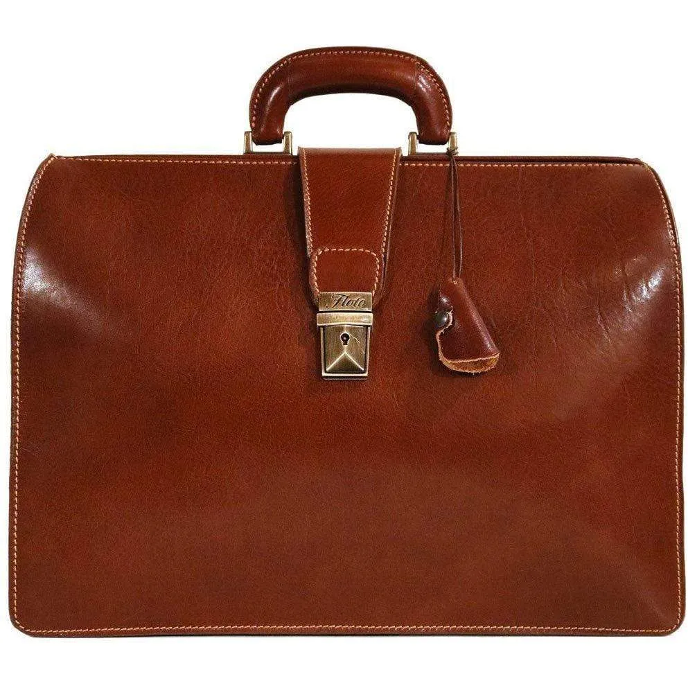 Floto Leather Ciabatta Briefcase