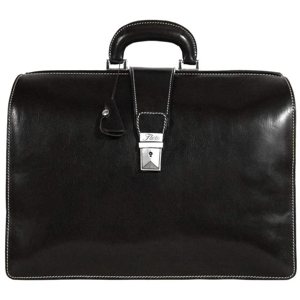 Floto Leather Ciabatta Briefcase