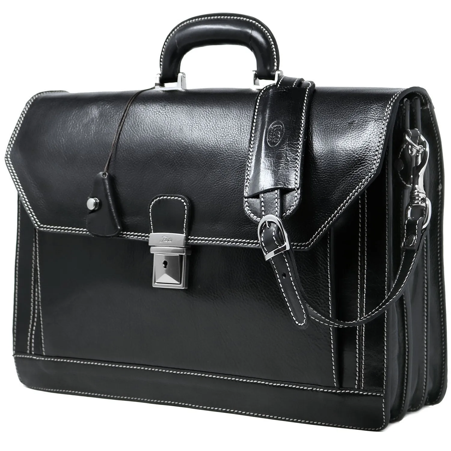 Floto Leather Venezia Briefcase