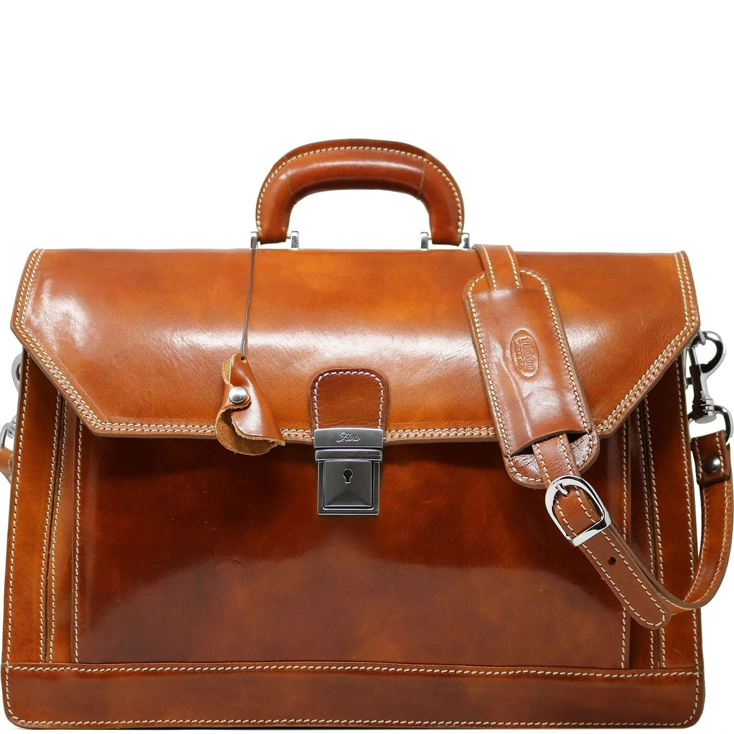 Floto Leather Venezia Briefcase