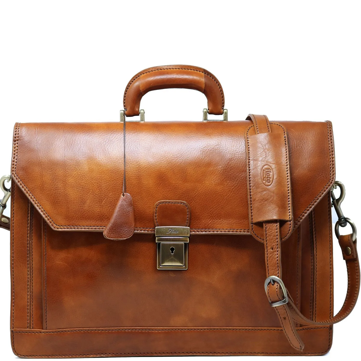 Floto Leather Venezia Briefcase