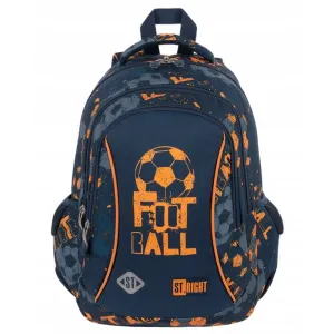 Football-Themed 15-Inch School Bag for Boys