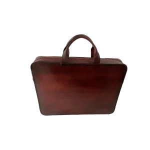 Germaine Joseph Leather Briefcase