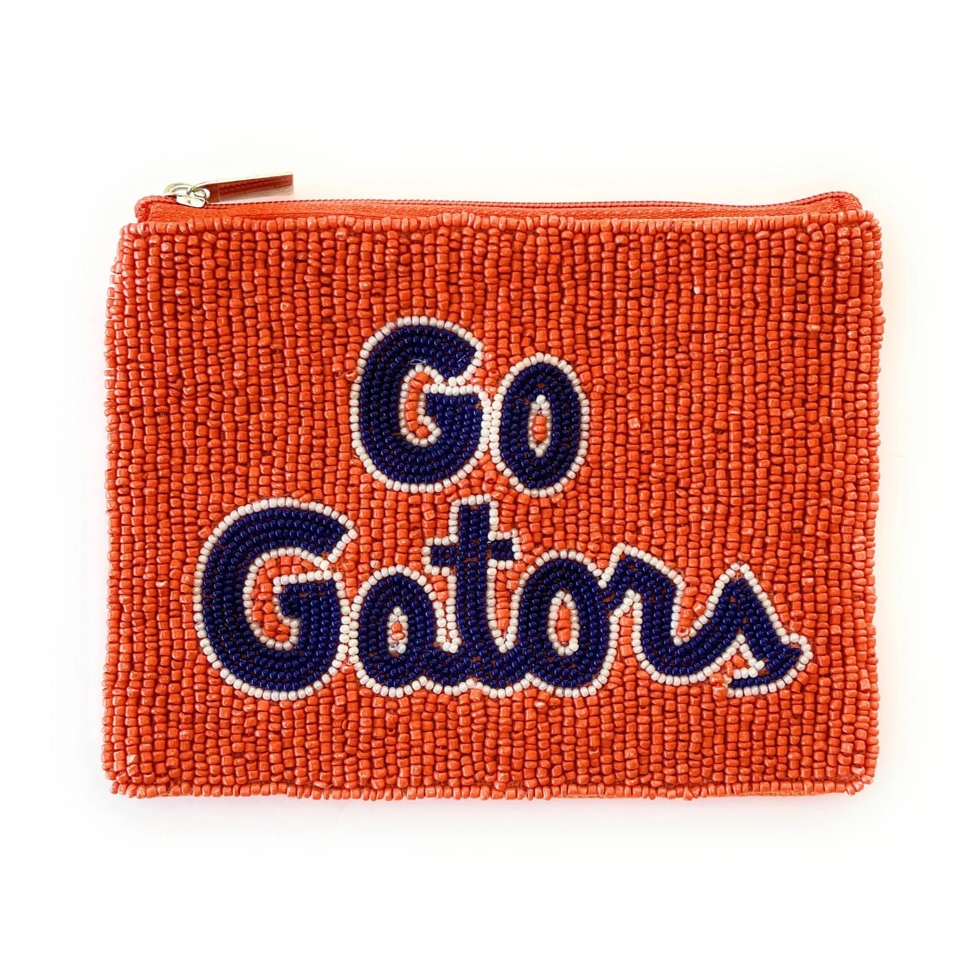 Go Gators Beaded Coin Purse