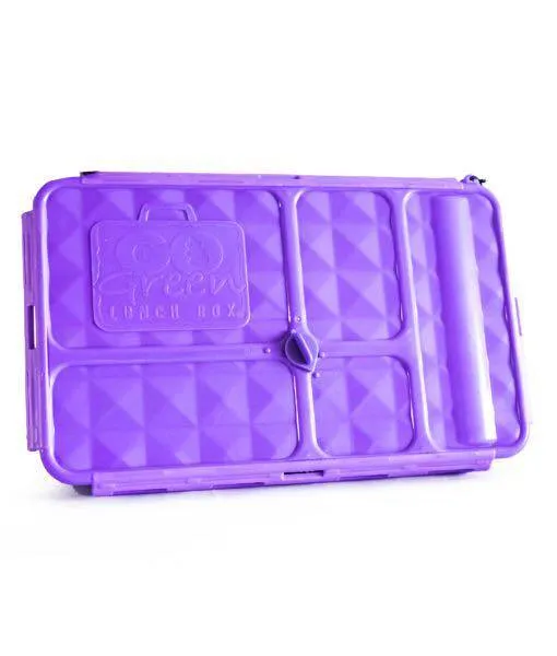 Go Green Lunch Box - Confetti with Purple Box