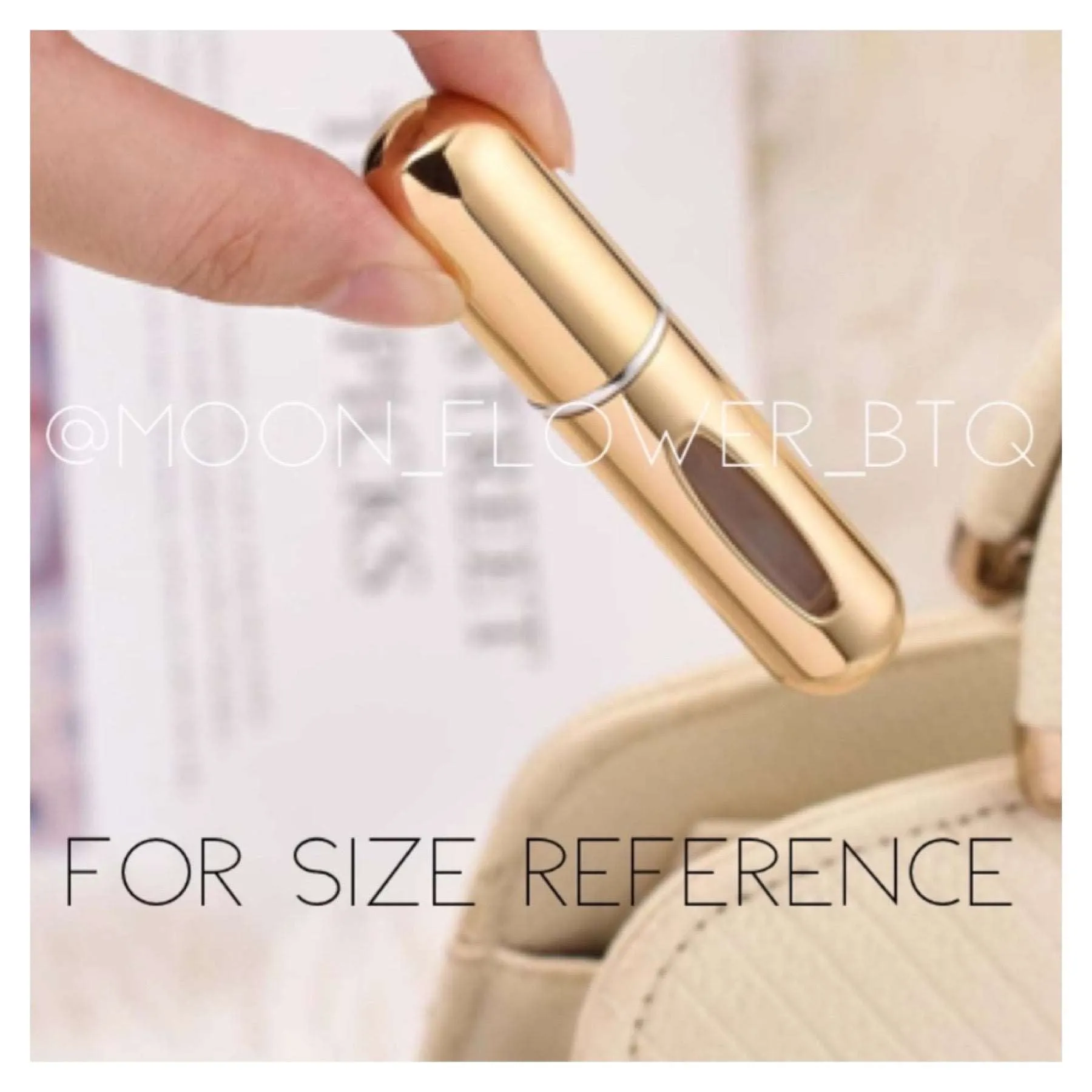 Green Refillable Perfume Spray Atomizer