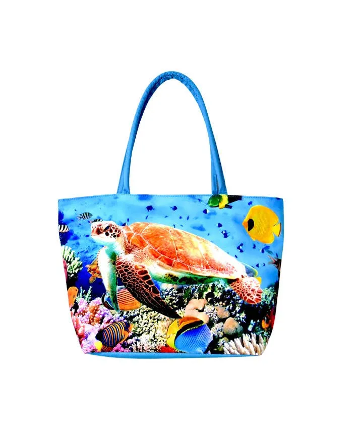 Hawaiian Sea Turtle Tote Bag