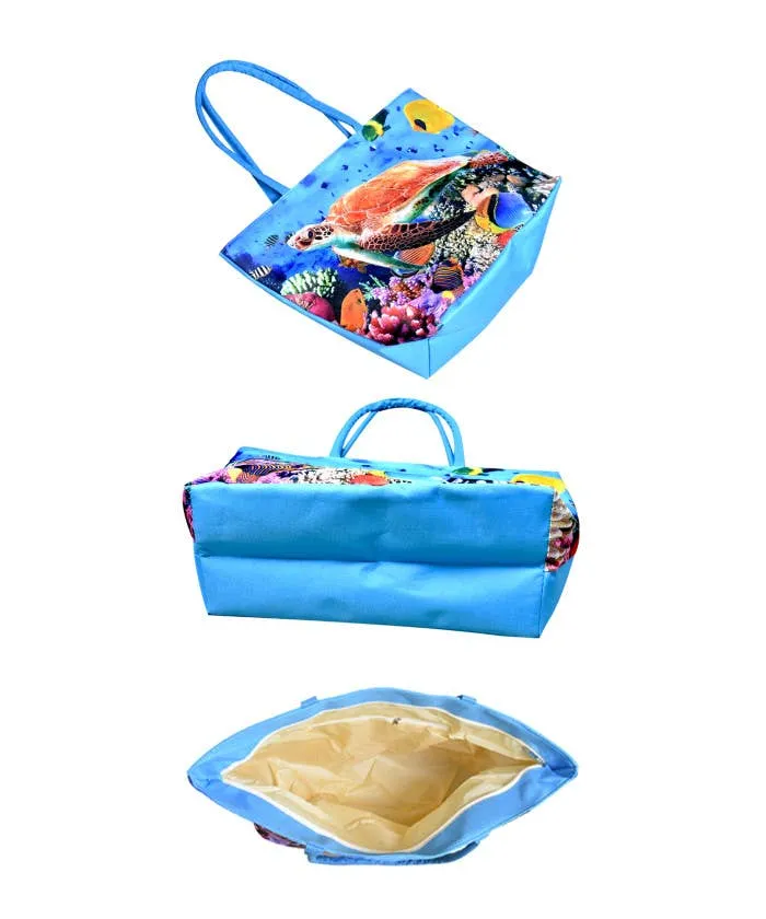 Hawaiian Sea Turtle Tote Bag